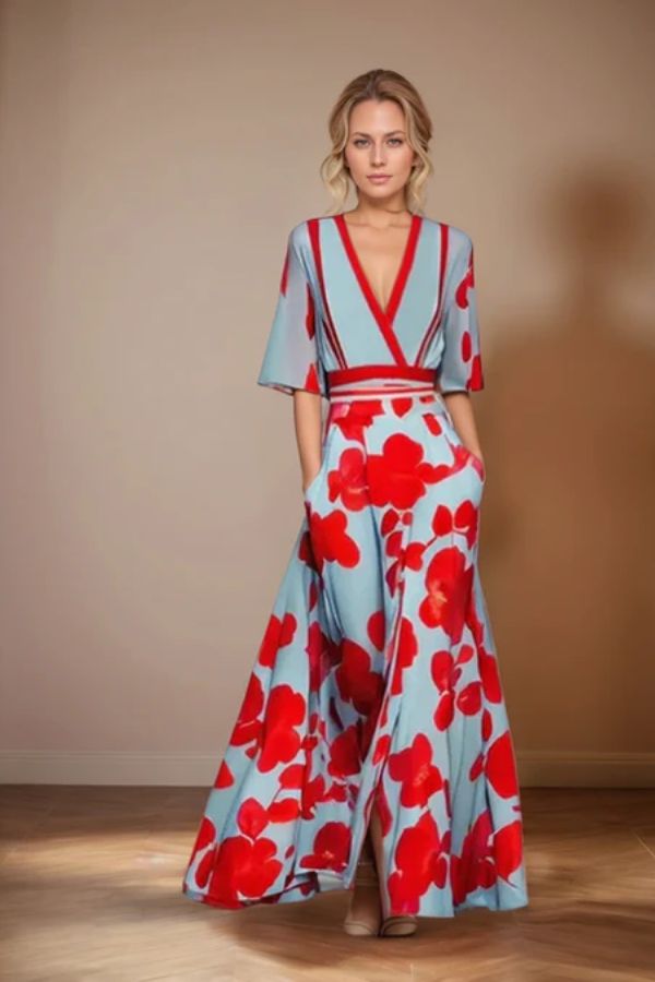 Isabella | Bezvremenska elegancija, cvjetna haljina