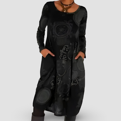 Ronja™ - Zimska haljina s boemskom elegancijom