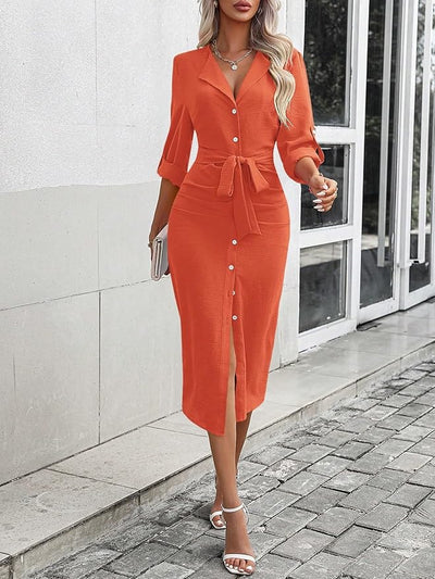 Olivia™ - Elegantna haljina na kopčanje