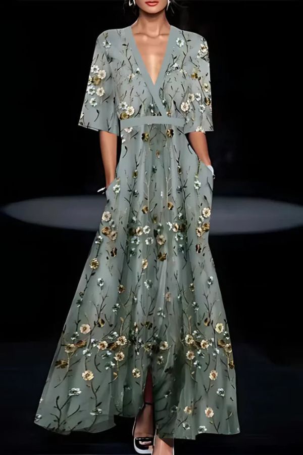 Isabella | Bezvremenska elegancija, cvjetna haljina