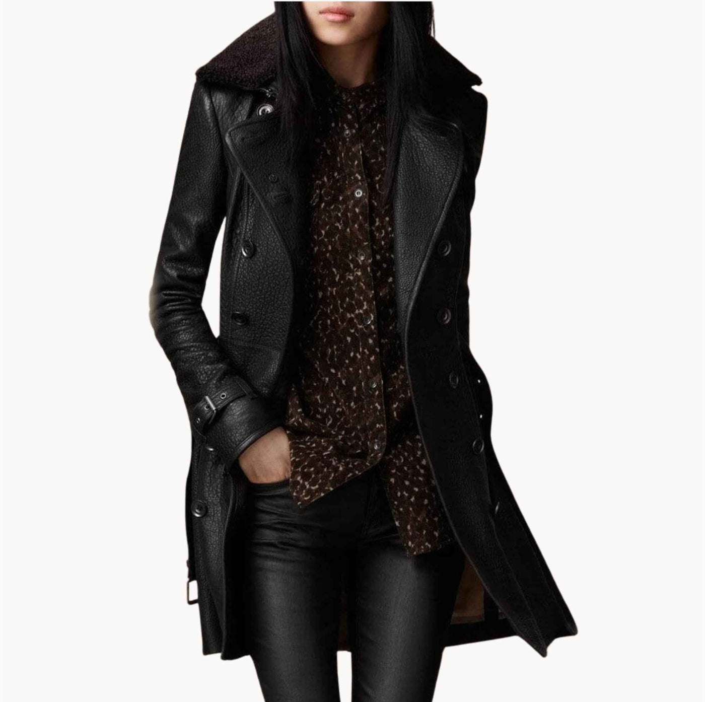 Clara | Kožni kaput