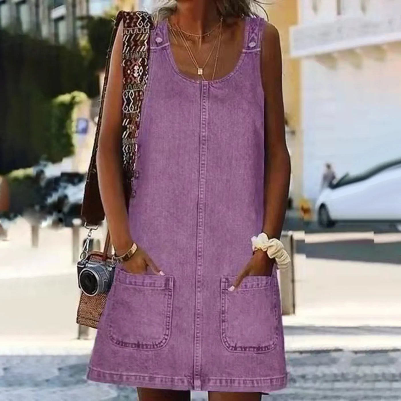 THEA | MINI HALJINA BEZ RUKAVOVA